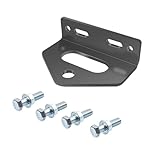 Universal Zero Turn Mower Trailer Hitch, 5' Outside Hole Centers & 2” to 3” Inside Hole Centers 1/4'(6mm) Thick Heavy Duty Steel Zero Turn Hitch with 4 Bolt