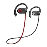 PSIER Open Ear Headphones, Wireless Headphones 16H Playtime with Deep Bass Stereo Sound Bluetooth Earbuds IPX5 Waterproof Sports Earbuds Bluetooth 5.3 Earphones with Earhooks for Gym Running