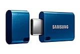 Samsung Type-C™ USB Flash Drive, 128GB, Transfers 4GB Files in 11 Secs w/Up to 400MB/s 3.13 Read Speeds, Compatible w/USB 3.0/2.0, Waterproof, 2022, Blue, MUF-128DA/AM