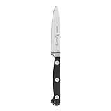 HENCKELS CLASSIC 4-inch Paring Knife, Utility Knife, Kitchen Knife, Black, Stainless Steel