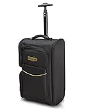 Kemier Travel Makeup Train Case - Professional Rolling Cosmetic Case Portable Artist Makeup Backpack with Wheels Large Capacity Trolley Organizer Storage Bag for Women Black