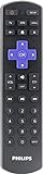 Universal Remote Control by Philips, Roku Universal Replacement Remote, Compatible with Samsung, Smart TVs, 2 Device, Black, SRP6320R/27