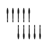 HUION 10 Pack Replacement Nibs PN04 for Drawing Tablet PW100 Stylus, Suitable for H610 ProV2/H640P/H950P/H1060P/HS610/H1161/H320M/HS64