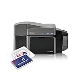 2ID- Fargo DTC1250e Dual Sided ID Card Printer 050100 | Professional ID Card Machine for Corporate, Government, Student IDs, and More
