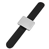 Magnetic Cuff, Holder for Hair Clip, Magnetic Bracelet for Hair Clips Magnetic Bracelet for Silicone Strap Hairdresser Accessory(Black)