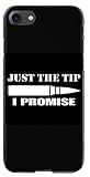 D Sticky Company Just The Tip Promise Bullet Funny iPhone case (IPOD6)