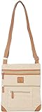 Stone Mountain Lockport Quilted Solid Handbag One Size Sand beige/tan