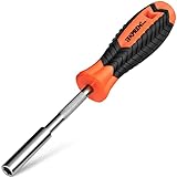 TEKPREM 1/4 Inch Magnetic Bit Holder, Screwdriver Handle for Holding Bits and Screws with Non-slip Material and Strong Magnet Tip, 190mm