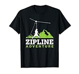 Zip Line Zipline Adventure Ziplining Ziplines T-Shirt