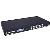 J-Tech Digital 8x8 HDMI Matrix Switch Switcher HDMI 2.0 HDR 4K@60Hz YUV 4:4:4, HDCP 2.2/1.4, 18Gbps, EDID, IP/Ethernet Control, Control4 Driver [JTECH-8x8-H20]