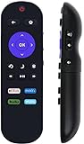 Universal Remote for ONN Roku TV Remote, Compatible with All ONN Roku TVs 4K UHD LCD Smart HDTV with Netflix Disney Hulu Vudu App Keys