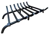 Model TG-29 Fireplace Grate. 3/4' Solid Steel Construction 29' Wide.