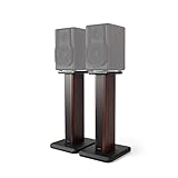 Edifier Speaker Stands for S3000PRO 25.6 inch Hollowed Stands for Optional Sand Filling Tuning- Wood Grain Easy Assembly Enhanced Listening - Pair