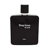 Prime Collection Deep Sense Black Eau de Parfum for men, 3.3 Ounce