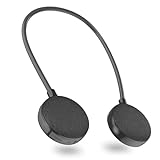 VANPEUSO Neckband Bluetooth Speaker - EBS-906, Bluetooth 5.0, Built-in mic, 10H Playtime, Portable Wireless Wearable Speaker (Black)