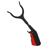 Denkerm Heavy Duty Claw Trash Garbage Picker, Grabber Reacher Tool, Practical for Gripping Variouse Shapes Objects Picking up Trash Pests Trash, default