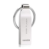 Ocabee USB Flash Drive 1TB Portable USB Stick Waterproof&High-Speed Memory Stick 1000GB USB 3.0 Thumb Drive with Keychain for Computer/Tablet /PC/Laptop