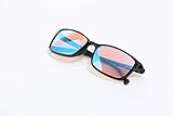 Pilestone TP-012 Lens A Color Blind Glasses Casual Style for Mild/Moderate Red-Green Blindness Indoor/Outdoor Use