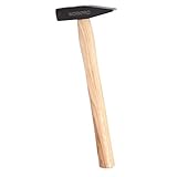WORKPRO W041017 Machinists Hammer with Hardwood Handle, Drop Forged Carbon Steel (Single Pack)