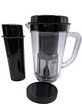Blendin Replacement Fruit and Vegetable Juicer Attachment Pitcher Jar, Compatible with Magic Bullet Blender MB-1001