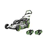 EGO LM2132SP-2 21-Inch Select Cut™ Self-Propelled Lawn Mower with Touch Drive™, (2) 4.0Ah Batteries and 550W Rapid Charger Included.