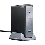 Anker 240W USB C Charger, Fast Compact 4-Port GaN Charger for MacBook Pro/Air, iPhone, iPad Pro, Dell XPS, Galaxy, Pixel, Apple Watch, and More