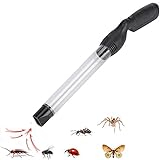 Vacuum Bug Catcher Spider and Insect Traps Catcher with USB Rechargeable Bug Pest Control for Adults and Kids Insects Handheld LED Flashlight for Stink Bug,Beetle,Pest Suction Trap