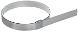 BAND-IT CP12S9 5/8' Wide x 0.025' Thick 3' Diameter, 201 Stainless Steel Center Punch Clamp (50 Per Box)