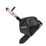 Archery Compound Bow Release Aid Trigger - Adjustable Release-Buckle Strap for Hunting, Bow Accessories（Rose Gold）