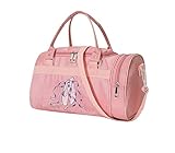 Small Dance Bag For Girls Small Gym Duffle Bag Overnight Bags For Kids Weekend Bags (pink1)
