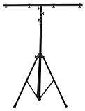 ADJ Products LTS-6, Par Can Tripod, Affordable Metal Stand with Crossbar (9 FT)