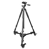 Ultimaxx Professional Heavy Duty Tripod Dolly with Adjustable Wheels for All Cameras and Camcorders
