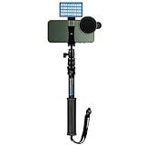 SANDMARC Pole for iPhone: 10-25' Waterproof Extension Selfie Stick for iPhone 14 Pro/Max, 13 Pro/Max, 12 Pro/Max, 11 Pro/Max, SE, XS, XR, X, 8 & 7