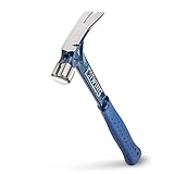 ESTWING Ultra Series Hammer - 15 oz Short Handle Rip Claw with Smooth Face & Shock Reduction Grip - E6-15SR
