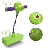 Beatificy Dinosaur Foam Pogo Jumper with Count,Pogo Stick for Boys Girls 3 4 5 6 7 8Years Old,Dinosaur Toys with Music & Light,Indoor & Outdoor Toy,Kids Fun Gifts Birthday Christmas