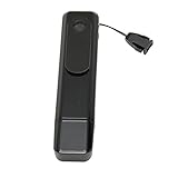 64GB Portable Mini Camera 1080P HD Wearable Noise Reduction Recorder Digital Voice Recorder, Voice Activated Recorder with Playback with USB 2.0 Port for Home Security Outdoor