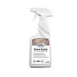 Rain Guard Water Sealers SP-6006 Stone Sealer 16oz Spray - Clear Natural Finish - Deep Penetrating Water Repellent Protection for All Stone Surfaces- Water-Based Silane/Siloxane