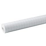 Pacon 0077810 Paper Grid Roll with 1' Grid Rule, 34-1/2' x 200' Size, White