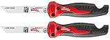 Milwaukee 48-22-0305 6 Inch Folding Jab Saw Compatible with Sawzall Reciprocating Saw Blades (Multi Purpose Blade Included), 2 Pack