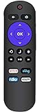 Universal Replacement Roku TV Remote, Compatible with Onn/TCL/Haier/Hitachi/LG/Sanyo/JVC/Magnavox/RCA/Philips/Westinghouse/Element Roku Built-in Smart TV