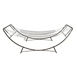 Skybed Universal Hammock Stand Fits 2 Single Hammocks 7 ft to 14 ft Long or 1 Double Wide | Unique Head Up Mount Option for Dual Hammock Chat Mode | Heavy Duty | 600 Lbs Capacity | Indoor/Outdoor