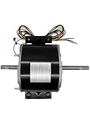 EXMIATOV 3315332.005 Fan Motor Compatible with Genteq F48AF70A61 Fan Motor/Dometic Brisk air 2 B57915/B59516/B59146/B59186/B59196 Fan Motor,1/4 HP, 3-Speed,1585 RPM