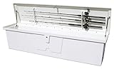 Taylor Made Products 83560 Stow 'N Go Dock Box with 3 Rod, 24 x 95 x 22-Inch , White