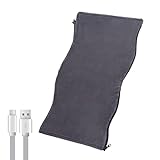 Comfheat USB Heating Pad for Pain Relief, Portable Car Travel Blanket Heated Pads Moist Hot Compress Therapy Back Abdomen Cramps, Heating Settings Auto Shut Off(No Power Bank 14'x29')