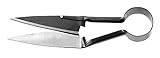 Berger topiary hedge shear 2711 with round spring, sheep shear with forged blades, blade length: 14 cm