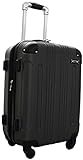 Kemyer Series 650 Hardside Luggage Spinner Wheeled 20-inch Suitcase (Gray)