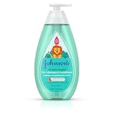 Johnson's Baby No More Tangles 2-in-1 Detangling Hair Shampoo & Conditioner for Kids & Toddlers, Gentle & Tear-Free, Hypoallergenic & Free of Parabens, Phthalates, Sulfates & Dyes, 20.3 fl. oz