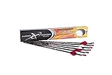 Carbon Express 52113 Maxima Hunter 20-Inch Fletched BuffTuff Plus Carbon Crossbolt with R2 Vanes, 6-Pack, Mossy Oak Treestand Pattern Black