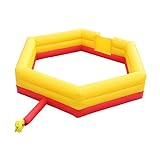 Leaper 20FT Portable Gaga Ball Pit Inflatable with Air Blower Quick Installation and Easy Storage Suitable for Family School and Summer Camp