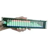 DykbRadio LED Music Spectrum Display Multimode DSP Equalizer Level Indicator Light Rhythm Analyzer VU Meter USB DC 12V Car Power Amplifier (Supports DSP)